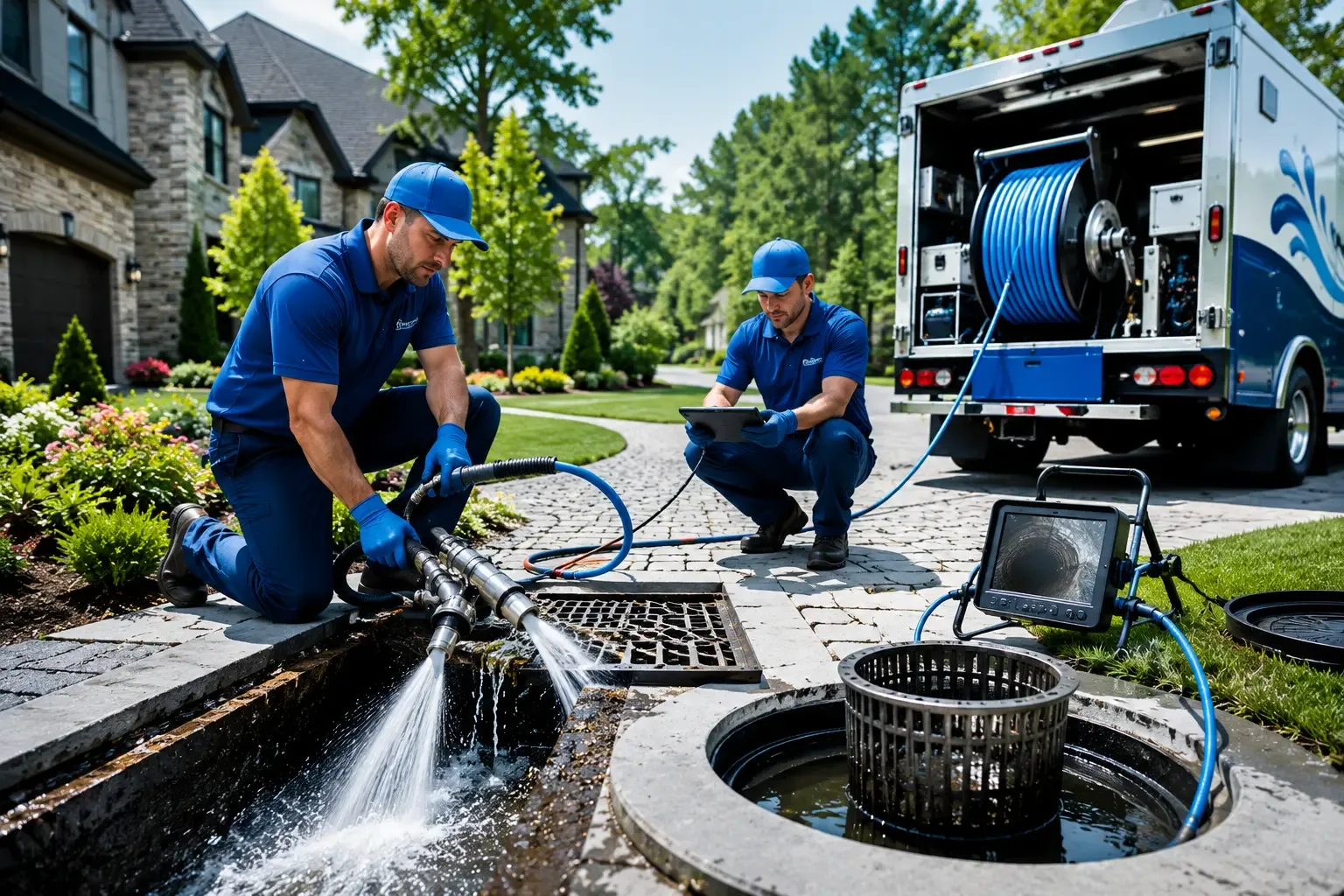 Local outdoor drain cleaning professionals in Milford, CA